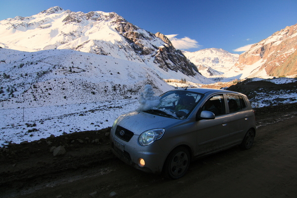 Ekla Bonhomme neige Cajon Maipo